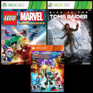 Combo 3 Jogos Xbox 360 - MIDIA DIGITAL