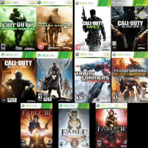 Combo 11 Jogos Xbox 360 - MIDIA DIGITAL