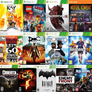 Combo 24 Jogos Xbox 360 - MIDIA DIGITAL