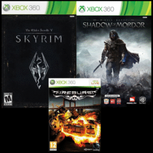 Combo 3 Jogos Xbox 360 - MIDIA DIGITAL