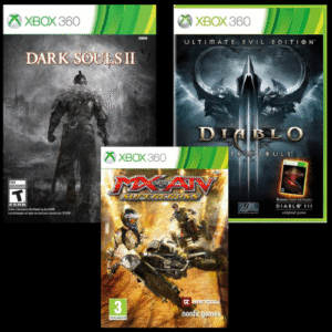 Combo 3 Jogos Xbox 360 - MIDIA DIGITAL