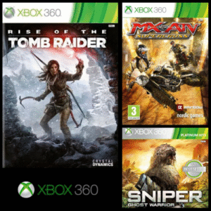 Combo 3 Jogos Xbox 360 - MIDIA DIGITAL