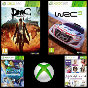Combo 4 Jogos Xbox 360 - MIDIA DIGITAL